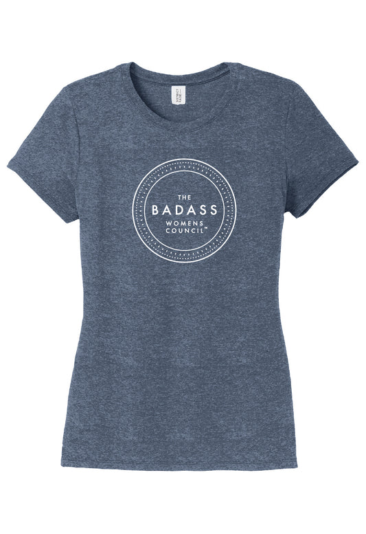 Badass Women's Council Blue T-Shirt